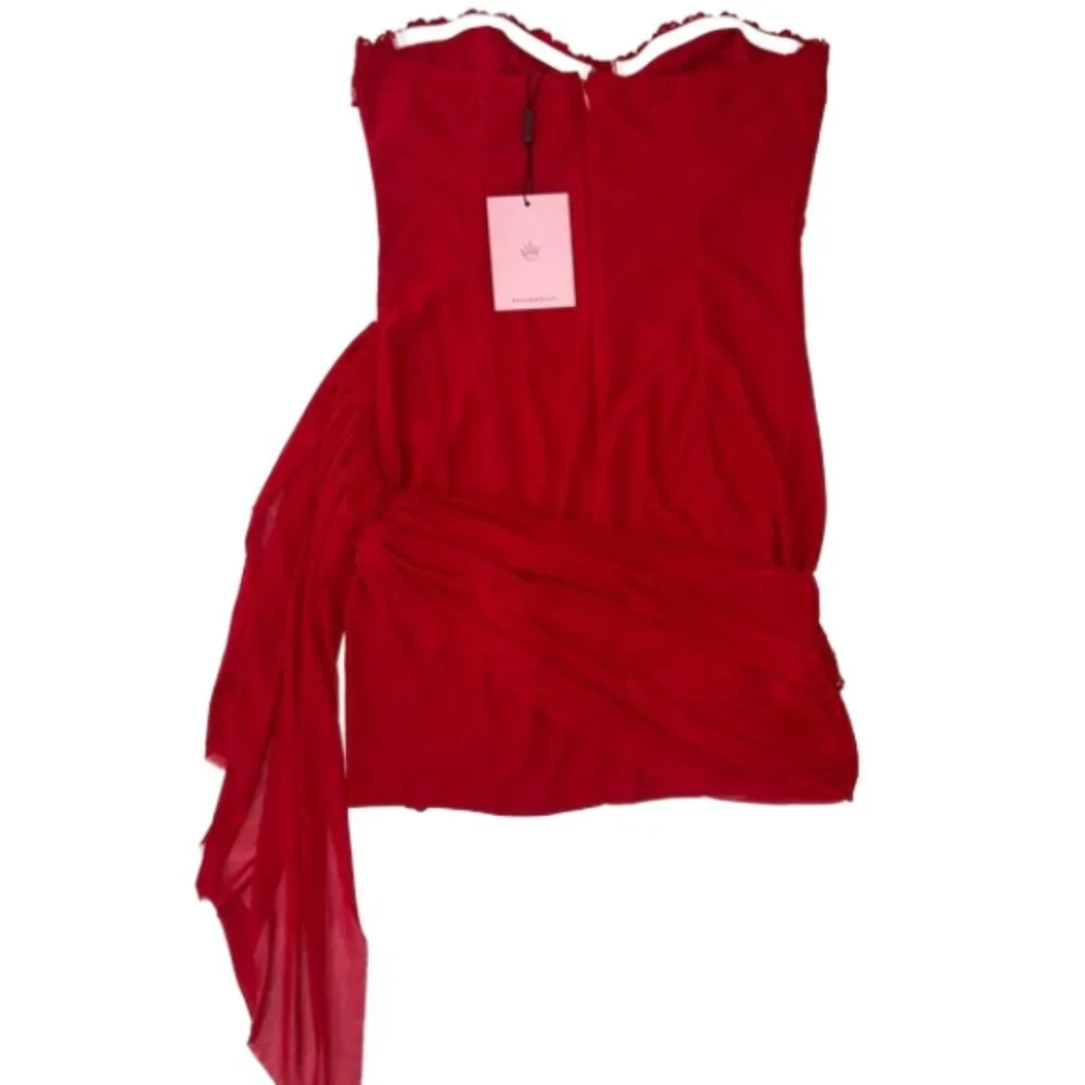 Hello Molly Red Mini Dress - Picture 7 of 12